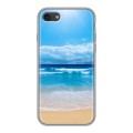 Дизайнерский силиконовый с усиленными углами чехол для Iphone 7 пляж
