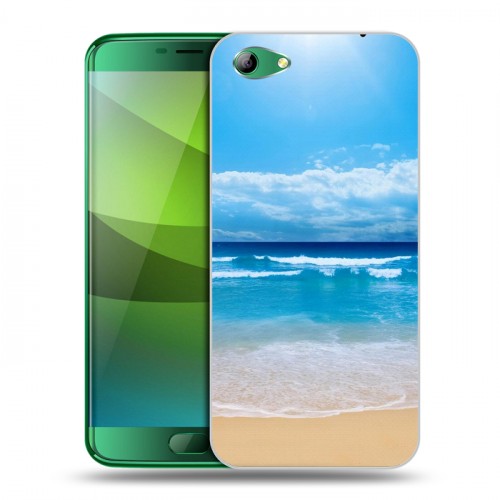 Дизайнерский силиконовый чехол для Elephone S7 пляж