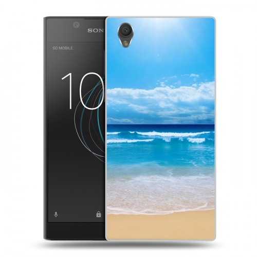 Дизайнерский пластиковый чехол для Sony Xperia L1 пляж