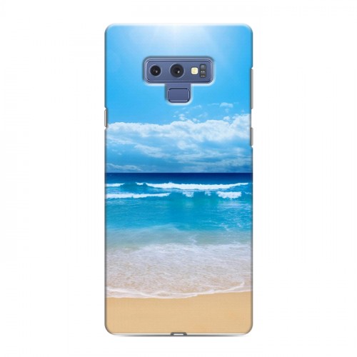Дизайнерский силиконовый с усиленными углами чехол для Samsung Galaxy Note 9 пляж