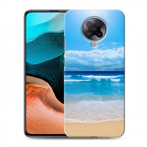 Дизайнерский силиконовый чехол для Xiaomi RedMi K30 Pro пляж