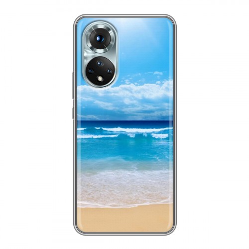 Дизайнерский силиконовый чехол для Huawei Honor 50 пляж