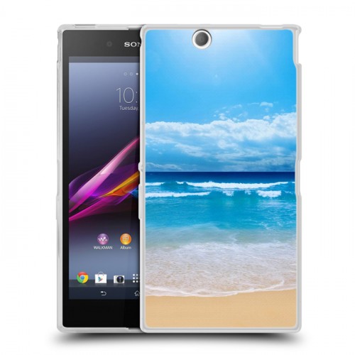 Дизайнерский пластиковый чехол для Sony Xperia Z Ultra  пляж