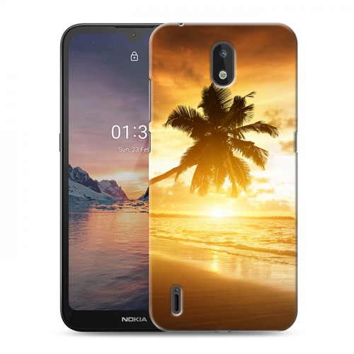 Дизайнерский силиконовый чехол для Nokia 1.3 пляж