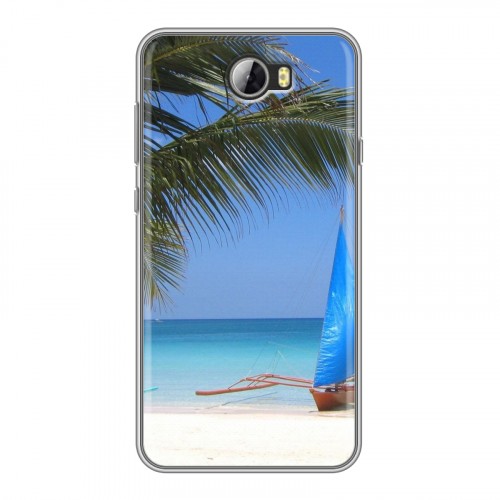 Дизайнерский силиконовый чехол для Huawei Y5 II пляж