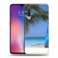 Дизайнерский силиконовый с усиленными углами чехол для Xiaomi Mi9 пляж