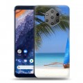 Дизайнерский силиконовый чехол для Nokia 9 PureView пляж