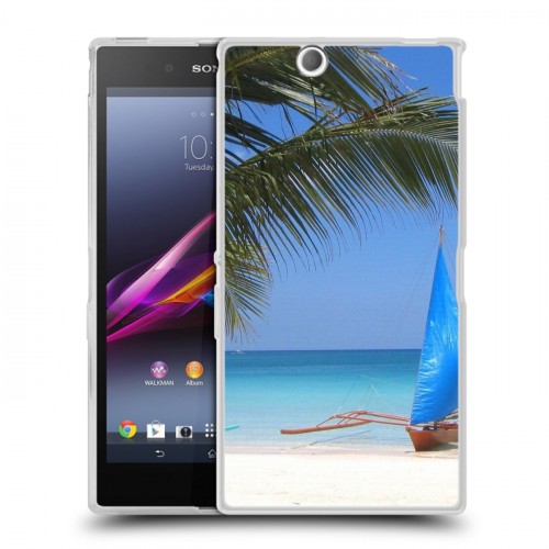 Дизайнерский пластиковый чехол для Sony Xperia Z Ultra  пляж