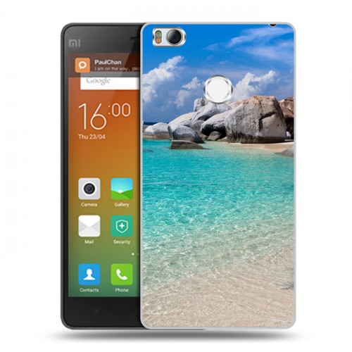Дизайнерский пластиковый чехол для Xiaomi Mi4S пляж