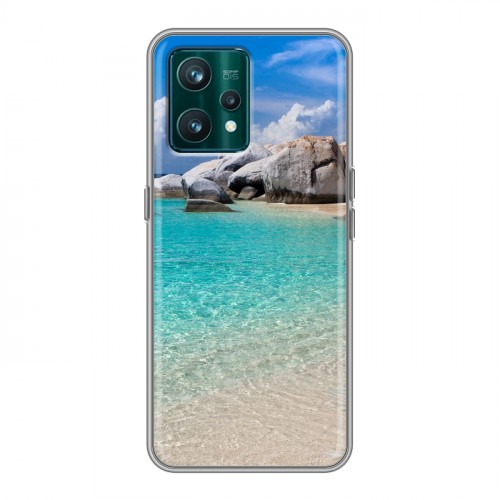 Дизайнерский пластиковый чехол для Realme 9 Pro Plus пляж