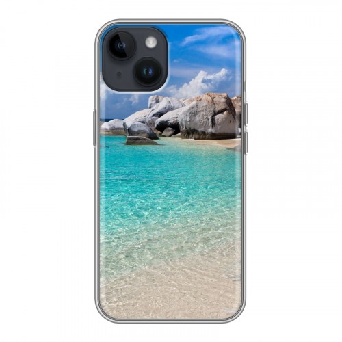 Дизайнерский пластиковый чехол для Iphone 14 пляж