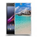 Дизайнерский пластиковый чехол для Sony Xperia Z Ultra  пляж