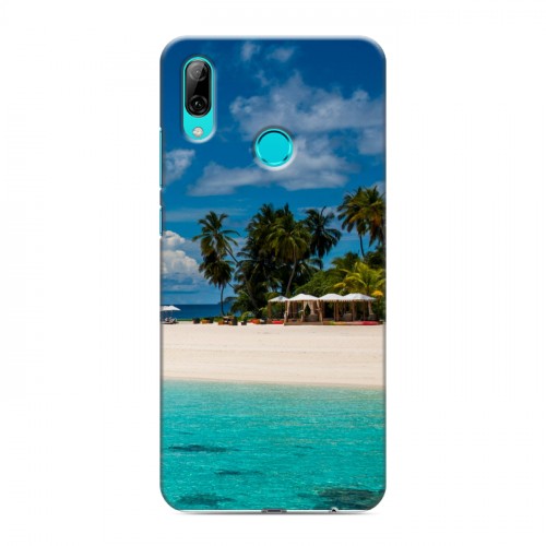 Дизайнерский пластиковый чехол для Huawei P Smart (2019) пляж