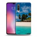 Дизайнерский силиконовый с усиленными углами чехол для Xiaomi Mi9 пляж