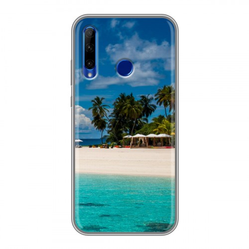 Дизайнерский силиконовый чехол для Huawei Honor 10i пляж