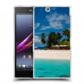 Дизайнерский пластиковый чехол для Sony Xperia Z Ultra  пляж