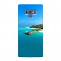Дизайнерский силиконовый чехол для Samsung Galaxy Note 9 пляж