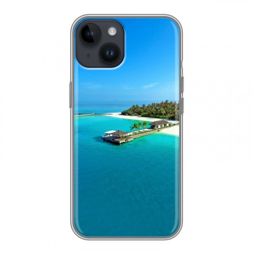 Дизайнерский пластиковый чехол для Iphone 14 пляж