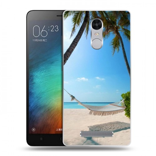 Дизайнерский пластиковый чехол для Xiaomi RedMi Note 3 пляж