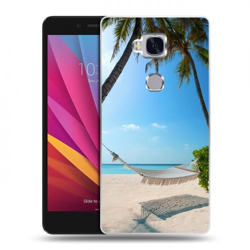 Дизайнерский силиконовый чехол для Huawei Honor 5X пляж