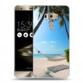 Дизайнерский пластиковый чехол для Asus ZenFone 3 пляж