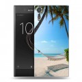 Дизайнерский пластиковый чехол для Sony Xperia XZs пляж