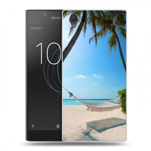 Дизайнерский пластиковый чехол для Sony Xperia L1 пляж