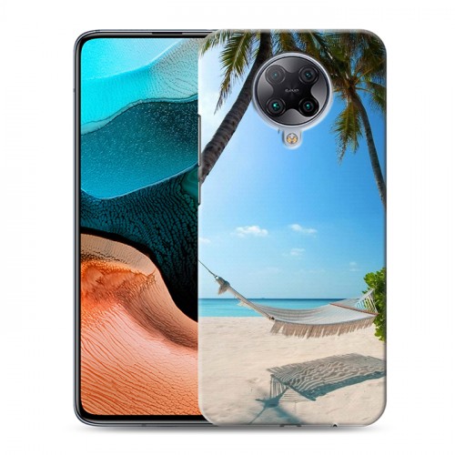 Дизайнерский силиконовый чехол для Xiaomi RedMi K30 Pro пляж