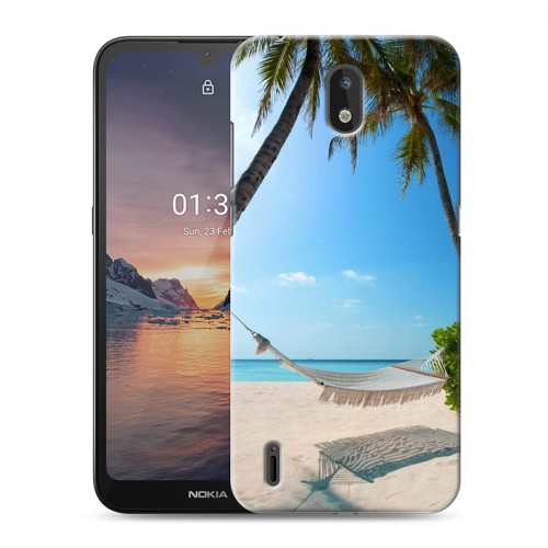 Дизайнерский силиконовый чехол для Nokia 1.3 пляж