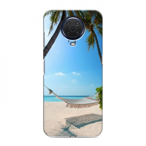 Дизайнерский силиконовый чехол для Nokia G20 пляж
