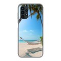 Дизайнерский пластиковый чехол для Samsung Galaxy A13 4G пляж