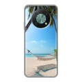 Дизайнерский силиконовый с усиленными углами чехол для Huawei Nova Y90 пляж