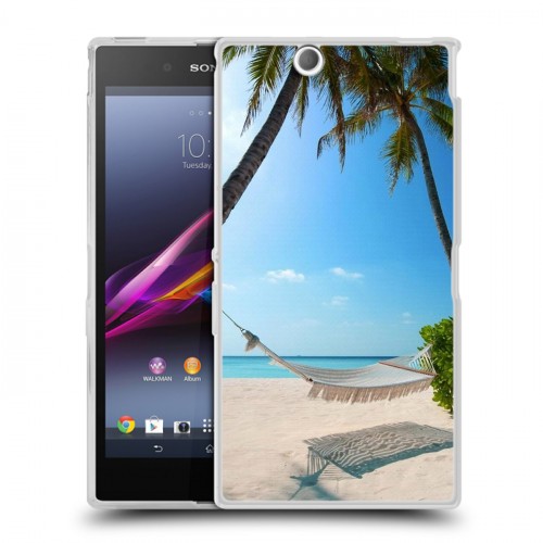 Дизайнерский пластиковый чехол для Sony Xperia Z Ultra  пляж