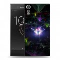 Дизайнерский пластиковый чехол для Sony Xperia XZs Абстракции Фрактал