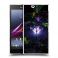 Дизайнерский пластиковый чехол для Sony Xperia Z Ultra  Абстракции Фрактал