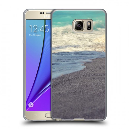Дизайнерский пластиковый чехол для Samsung Galaxy Note 5 пляж