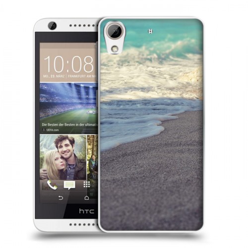 Дизайнерский силиконовый чехол для HTC Desire 626 пляж