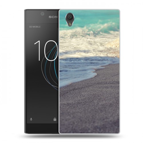 Дизайнерский пластиковый чехол для Sony Xperia L1 пляж