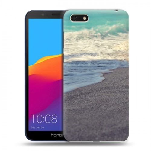 Дизайнерский пластиковый чехол для Huawei Honor 7A пляж