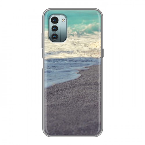 Дизайнерский пластиковый чехол для Nokia G11 пляж