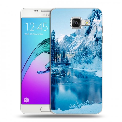 Дизайнерский силиконовый чехол для Samsung Galaxy A5 (2016) зима