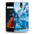 Дизайнерский силиконовый чехол для Wileyfox Storm зима