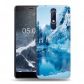 Дизайнерский пластиковый чехол для Nokia 5.1 зима