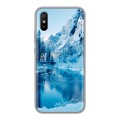 Дизайнерский силиконовый чехол для Xiaomi RedMi 9A зима