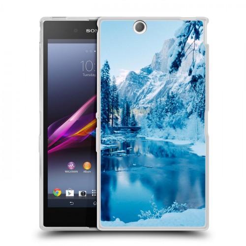 Дизайнерский пластиковый чехол для Sony Xperia Z Ultra  зима