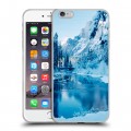 Дизайнерский силиконовый чехол для Iphone 6 Plus/6s Plus зима