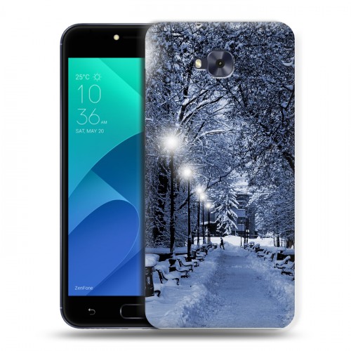 Дизайнерский пластиковый чехол для ASUS ZenFone 4 Selfie зима