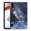 Дизайнерский силиконовый чехол для Xiaomi RedMi Pad зима