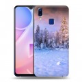 Дизайнерский пластиковый чехол для Vivo Y95 зима