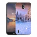 Дизайнерский силиконовый чехол для Nokia 1.3 зима